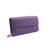 thumbnail wallet weave purple - L'UXE LINK