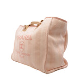thumbnail deauville medium tote in fabric pink phw seri 29 - L'UXE LINK