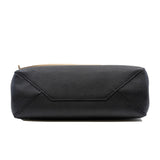 thumbnail lockme gm in leather black/white phw - L'UXE LINK