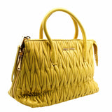 thumbnail tote lambskin yellow with strap ghw - L'UXE LINK
