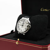 thumbnail BALLON BLEU DE CARTIER WATCH 40MM, AUTOMATIC MOVEMENT, STEEL, LEATHER - L'UXE LINK