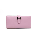 thumbnail bearn long wallet in epsom X9 phw U stamp - L'UXE LINK