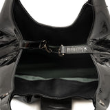 thumbnail large shoulder tote bag black patent - L'UXE LINK