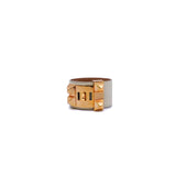 thumbnail cdc bracelet in leather nata ghw - L'UXE LINK