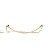 thumbnail T-smile large necklace in 18k yg - L'UXE LINK