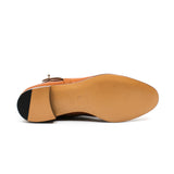 thumbnail ankle brown boots kelly buckle phw #37 - L'UXE LINK