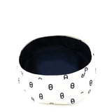 thumbnail honore saint beret hat in cotton white #58 - L'UXE LINK