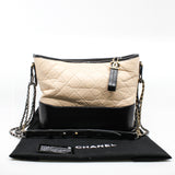 thumbnail gabrielle mm beige and black ghw - L'UXE LINK