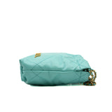 thumbnail small 22 in leather lake green ghw #E757 - L'UXE LINK