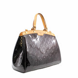 thumbnail BREA HANDBAG MONOGRAM VERNIS MM CHERRY PATENT GHW - L'UXE LINK
