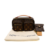 thumbnail pocket side bag in monogram - L'UXE LINK