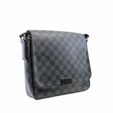 thumbnail chessboard men bag black and gray - L'UXE LINK