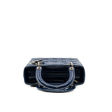 thumbnail lady dior patent blue phw - L'UXE LINK