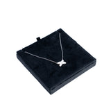 thumbnail 18k wg necklace white pearl - L'UXE LINK