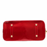 thumbnail alma large patent leather red ghw - L'UXE LINK