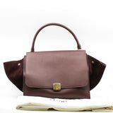 thumbnail celine trapeze large red suede - L'UXE LINK