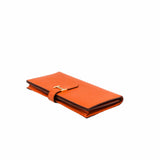 thumbnail bearn wallet epsom orange ghw - L'UXE LINK