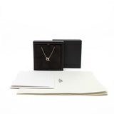thumbnail 18k rose gold necklace finesse Q - L'UXE LINK