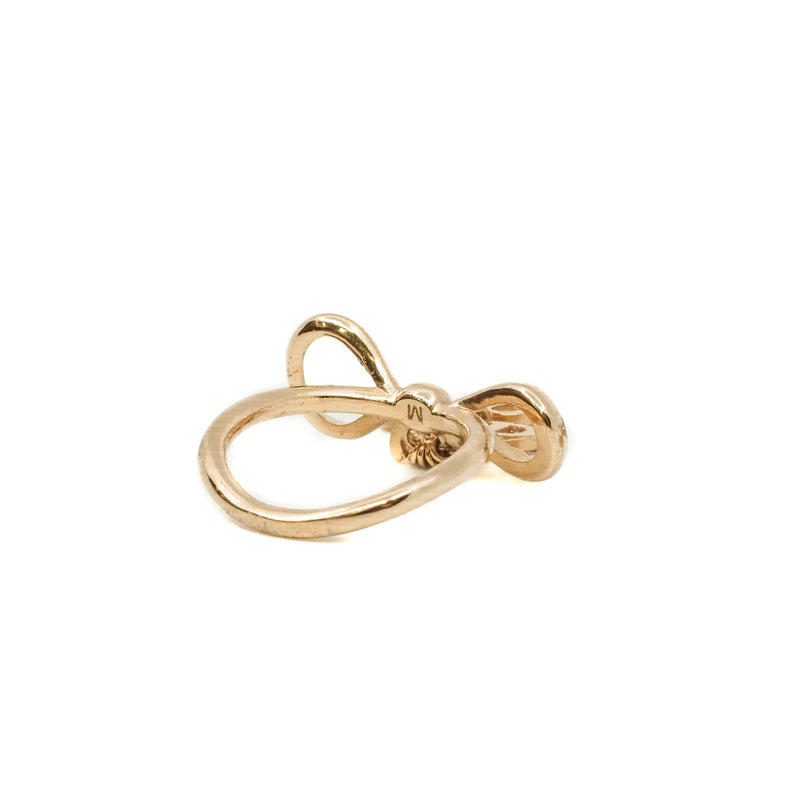 dior ring ghw bow with dior words tassel