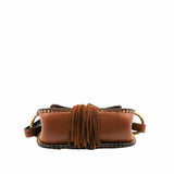 thumbnail hudson shoulder bag small brown ghw - L'UXE LINK