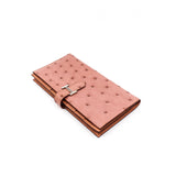 thumbnail bearn long wallet nude ostrich ghw x stamp - L'UXE LINK