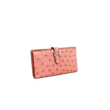 thumbnail bearn long wallet nude ostrich ghw x stamp - L'UXE LINK
