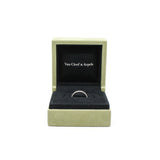thumbnail Perlée diamonds ring, 1 row in 18k wg - L'UXE LINK