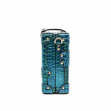 thumbnail PETITE MALLE gradient lake blue CROCODILE GHW - L'UXE LINK