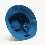 thumbnail hat fabric white mix blue logo cloth - L'UXE LINK