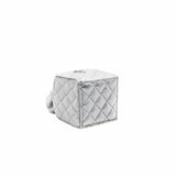 thumbnail silver clutch with chain mini bucket ghw seri 31 - L'UXE LINK