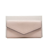 thumbnail long wallet calf skin pink inside green phw - L'UXE LINK