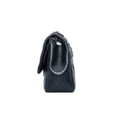 thumbnail cf jumbo in lamb skin black phw seri 18 - L'UXE LINK