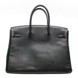 thumbnail birkin 35 in epsom black ghw P stamp - L'UXE LINK