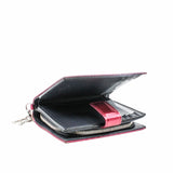 thumbnail wallet small patent rose red phw - L'UXE LINK