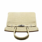 thumbnail birkin 30 alligator in vannile Y1 phw Zstamp - L'UXE LINK