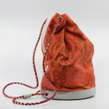 thumbnail backpack silk orange PHW - L'UXE LINK
