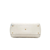 thumbnail marmont tote in white ghw - L'UXE LINK