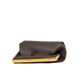 thumbnail First small clutch brown ghw - L'UXE LINK