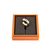 thumbnail chaine D'ancre diamond ring in 18k rg #55#19A045939 - L'UXE LINK