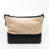 thumbnail gabrielle mm beige and black ghw - L'UXE LINK