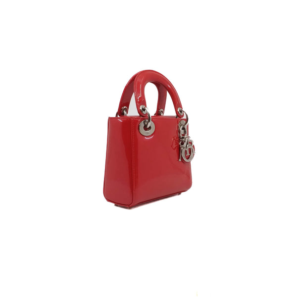 mini lady in patent red phw 2015