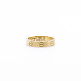 thumbnail love ring in 18 yg #50 UD1827 - L'UXE LINK