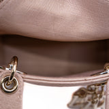 thumbnail mirco lady in ostrich beige light ghw - L'UXE LINK