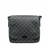 thumbnail chessboard men bag black and gray - L'UXE LINK