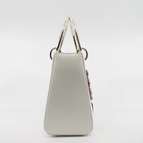 thumbnail dior lady medium white with stamp - L'UXE LINK
