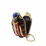 thumbnail Scarab  box with chain limited edition - L'UXE LINK