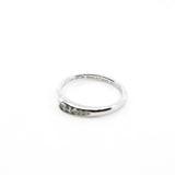 thumbnail chaine d'ancre punk 18k wg little diamond ring#52 - L'UXE LINK