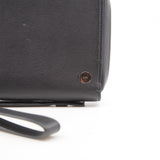 thumbnail men long wallet with strap leather black phw - L'UXE LINK