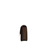 thumbnail small classic box in gloss leather brown ghw - L'UXE LINK