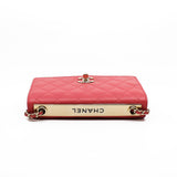 thumbnail trendy cc woc pink lamb skin ghw seri 23 - L'UXE LINK